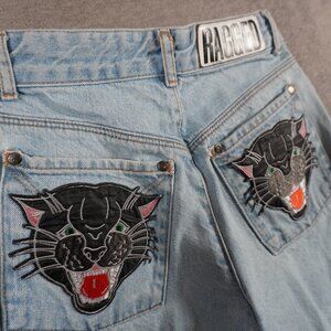 Rare The Ragged Priest Jeopardy Mom Jeans Women size 28 EUC